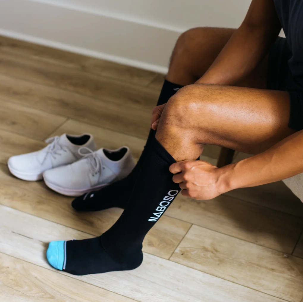 Naboso Knee High Recovery Socks with Stimulating Texture Naboso Knee High Recovery Socks with Stimulating Texture