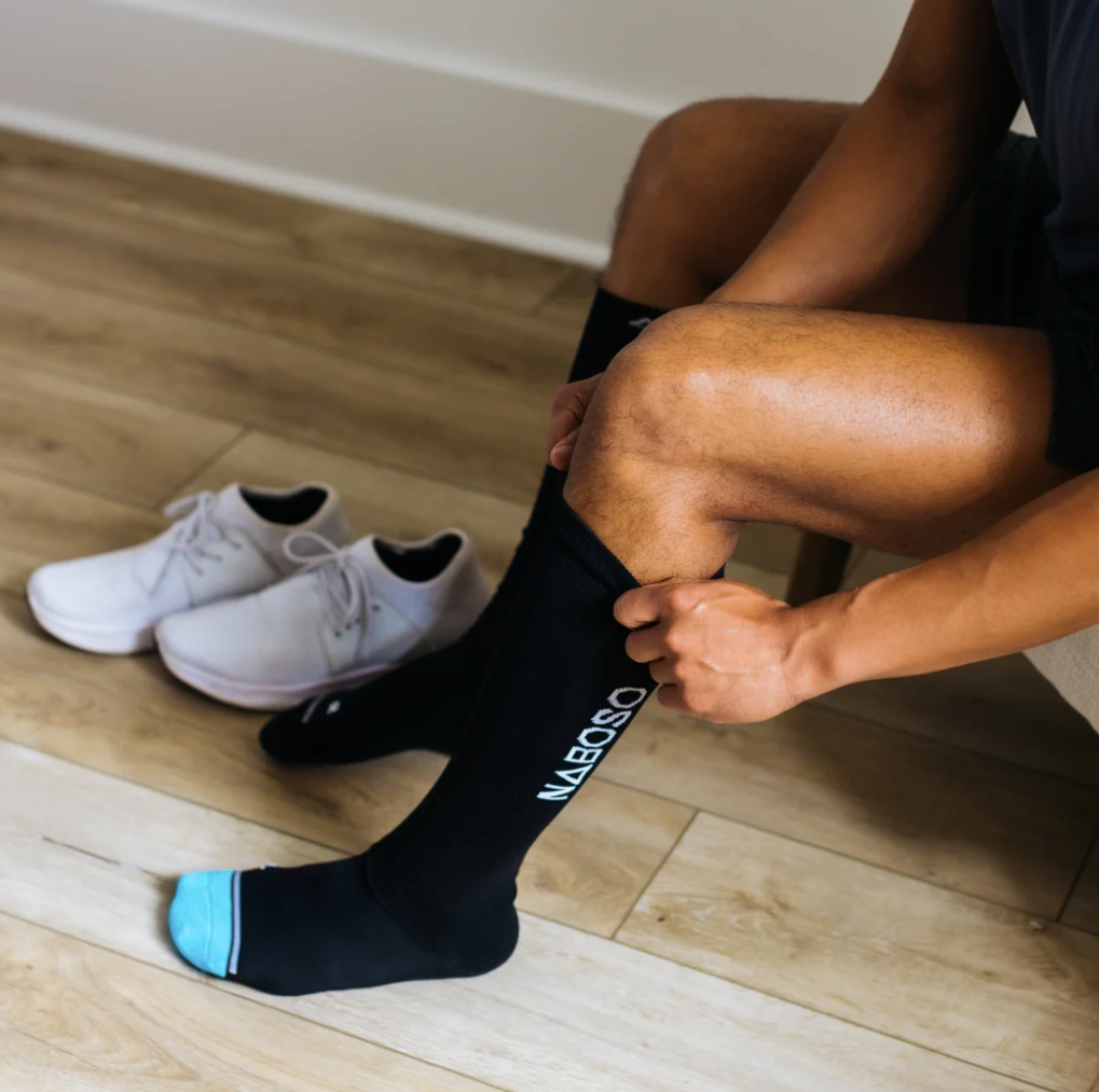 ラッピング不可 Naboso Ankle Recovery Socks ナボソ アンクル リカバリーソックス  歩くたびに足裏を刺激して、手軽に足をリフレッシ