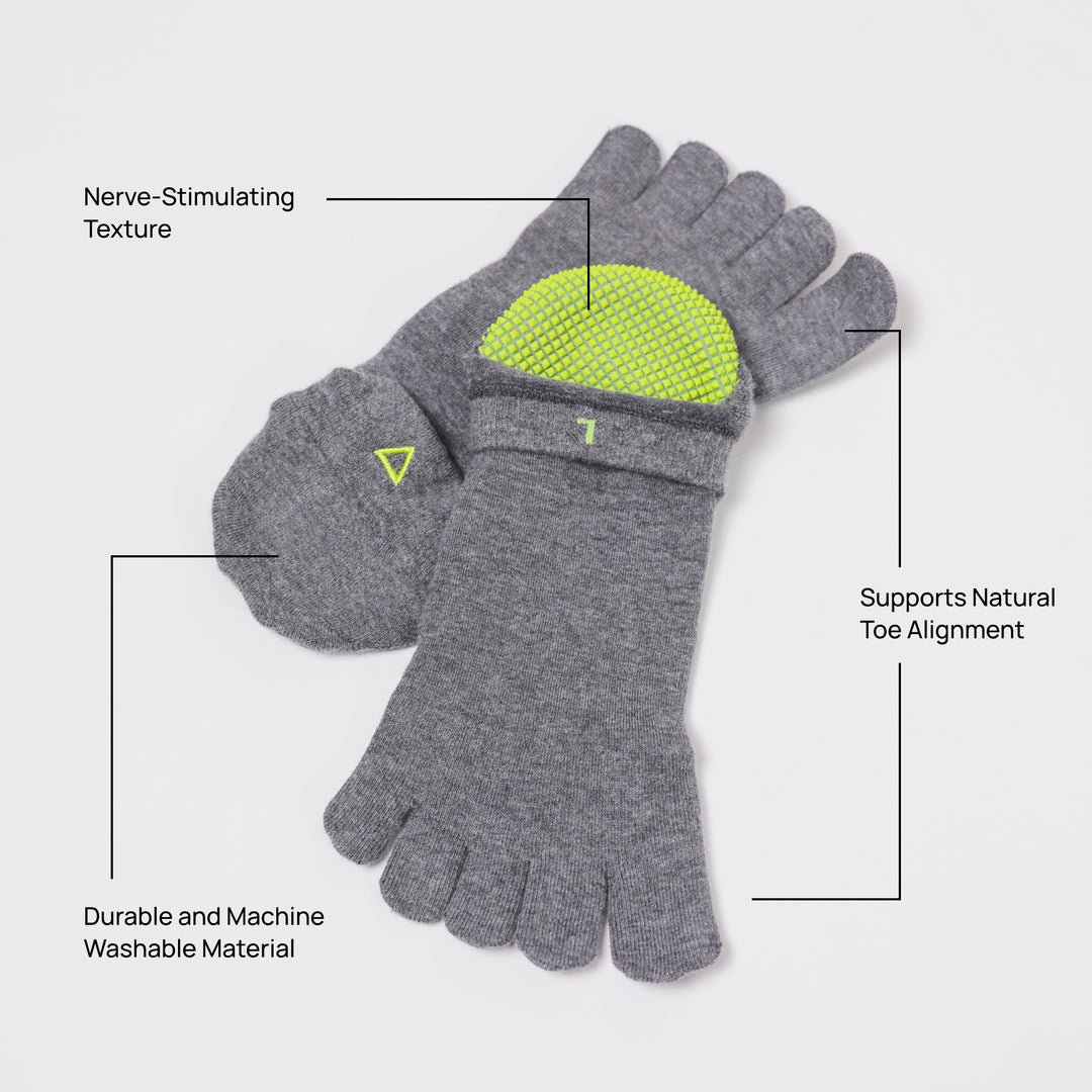 Recovery Toe Socks with Simulating Texture on the Inside – Naboso ...