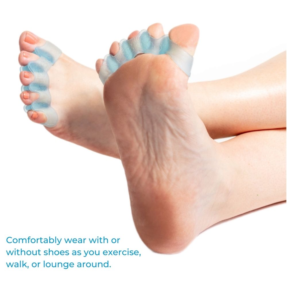 Naboso Splay Toe Spacers to Improve Natural Foot Alignment