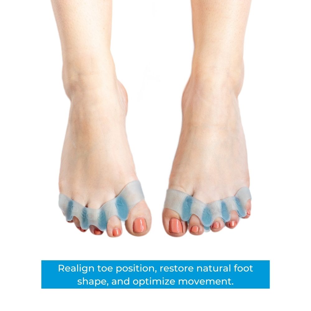 Naboso Splay Toe Spacers to Improve Natural Foot Alignment